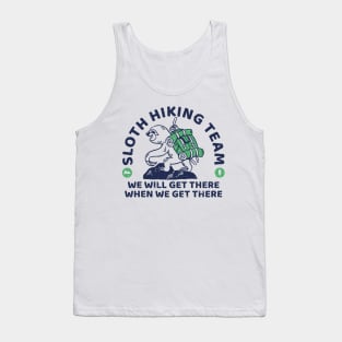 Sloth Hiking Team Tank Top